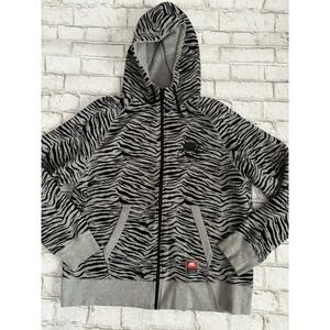 Nike Mens Bo Knows Full Zip Hoodie,Voltage/Black Zebra XL